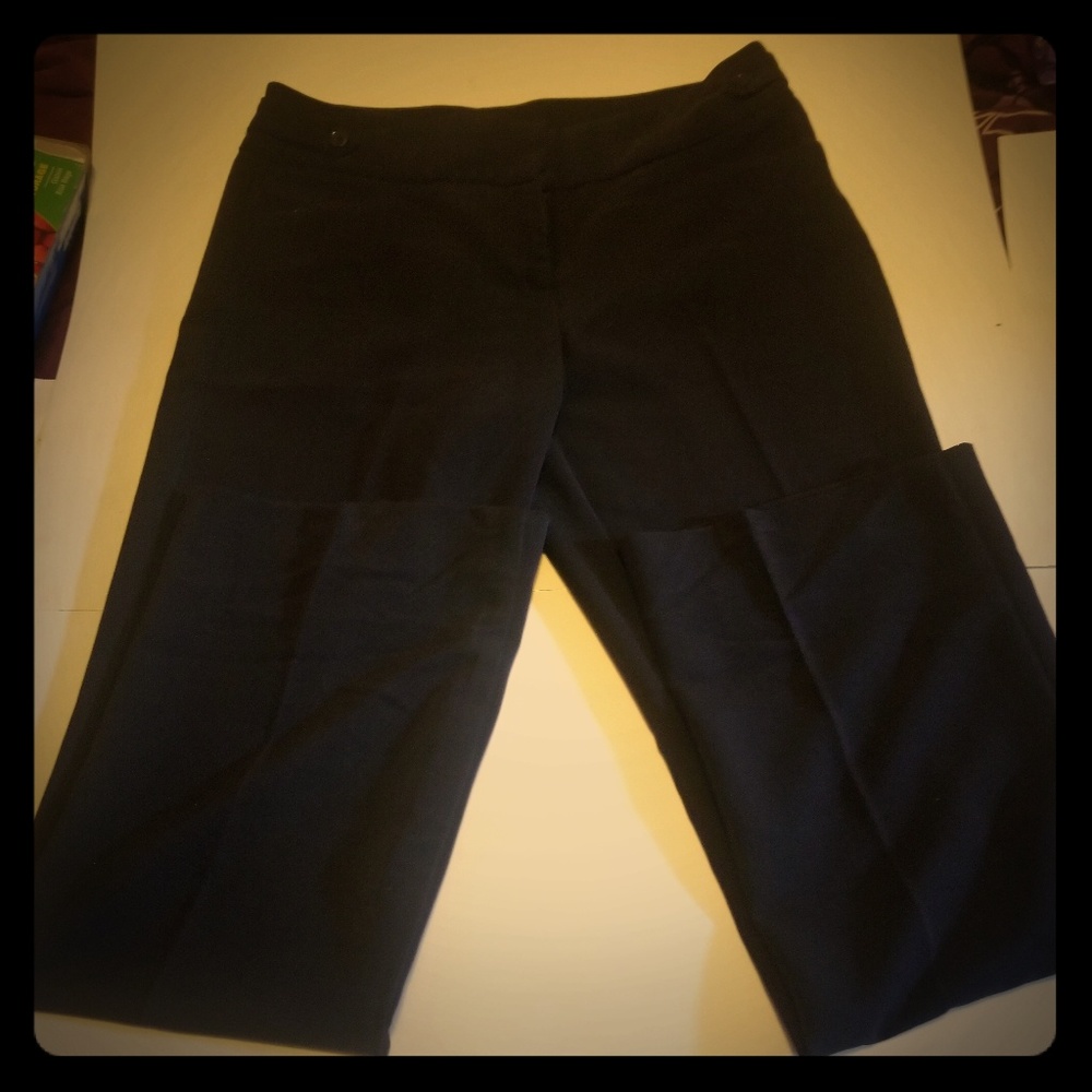 anne klein womans black slacks size 10